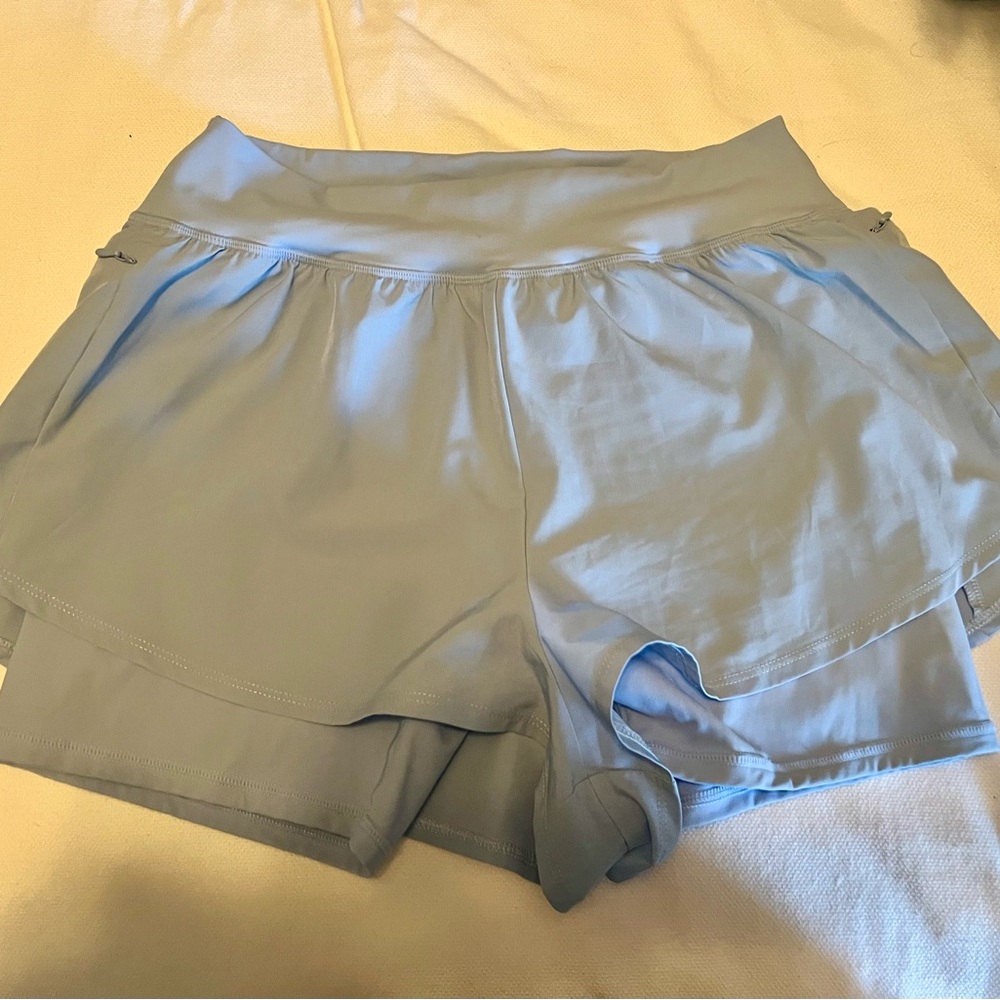 Oner Active Unified Double Layer Shorts 5” - Powdered Blue, Medium
